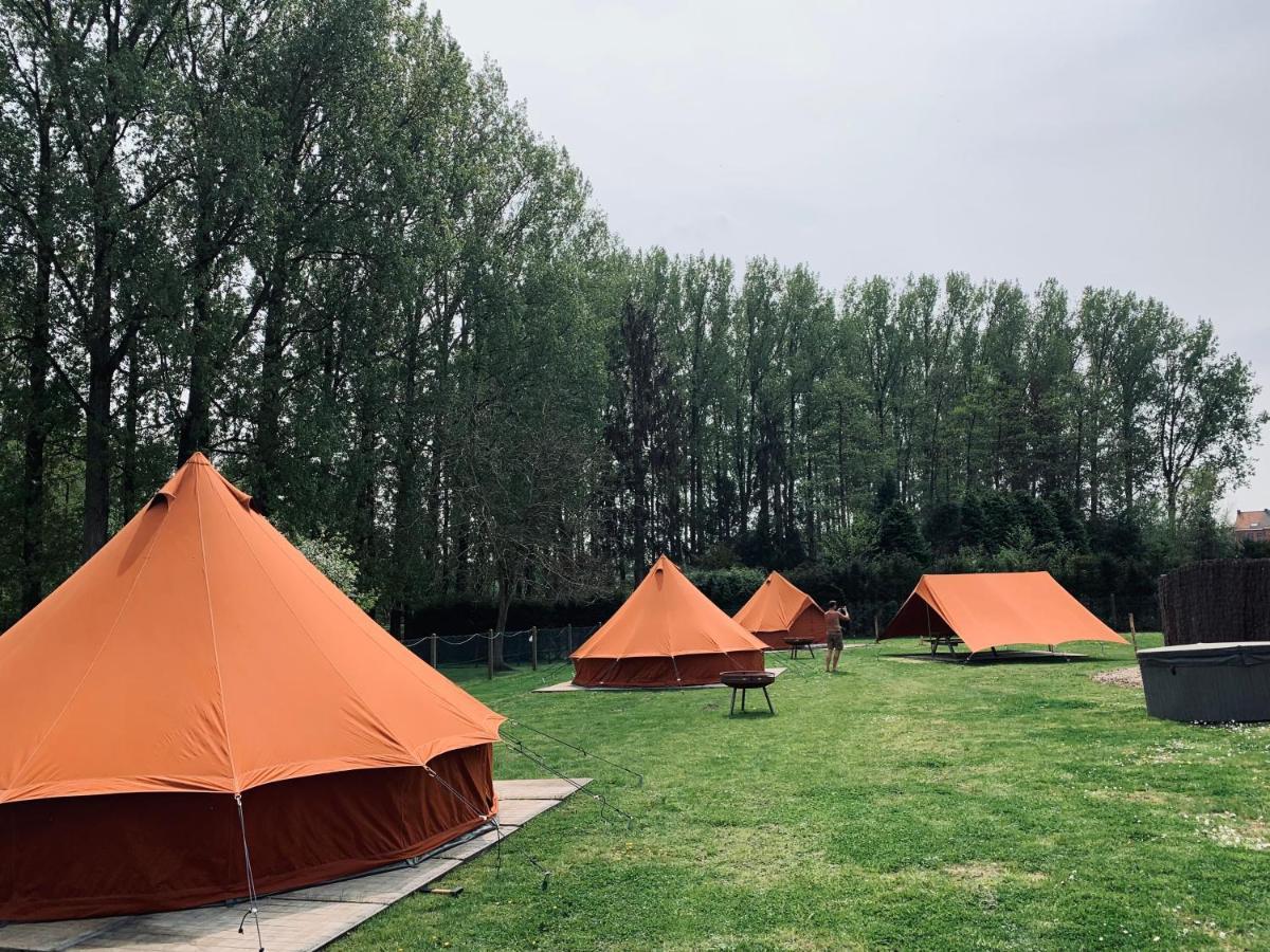 Fiertelmeers Boutique Glamping Hotel รอนเซ ภายนอก รูปภาพ