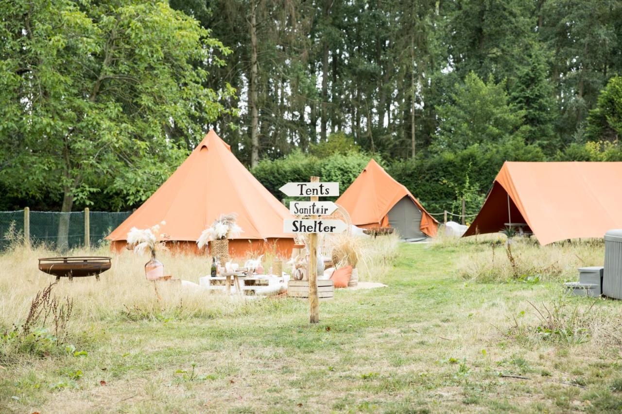 Fiertelmeers Boutique Glamping Hotel รอนเซ ภายนอก รูปภาพ